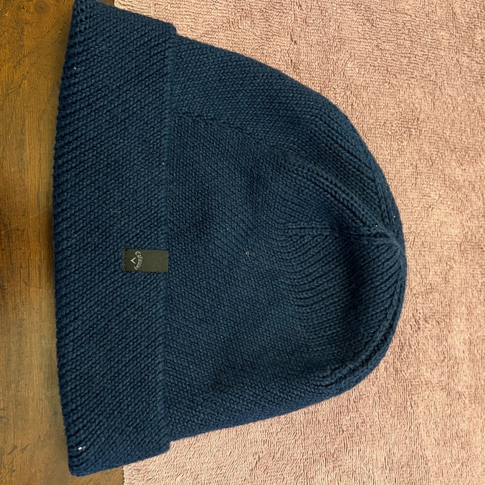 Callaway Dark Blue Knit Beanie